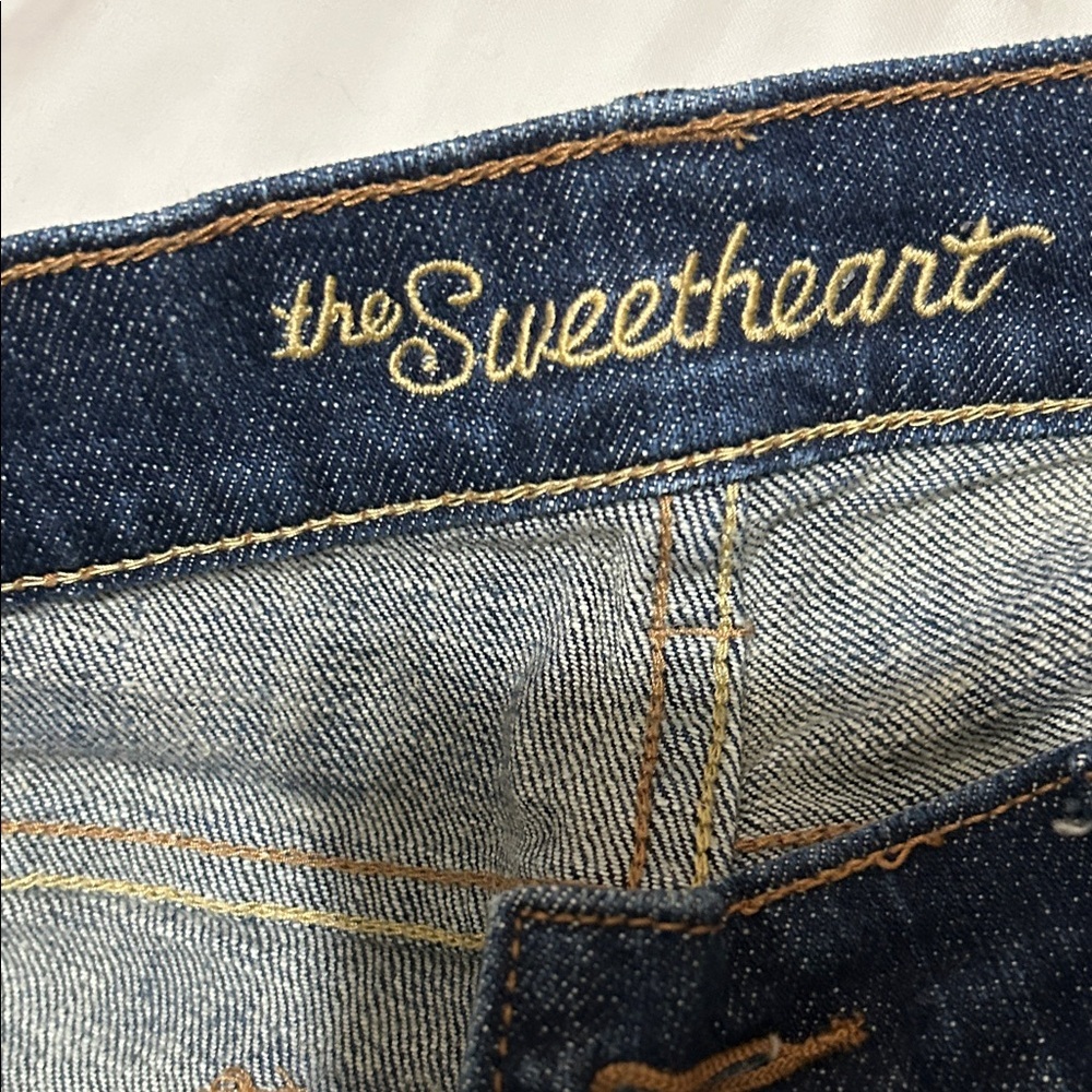 Old Navy Deep Blue Boot Cut Jeans - Picture 3 of 4